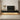 Japandi TV Meubel Zwart – Floating Curved Cabinet – Volledig Gemonteerd