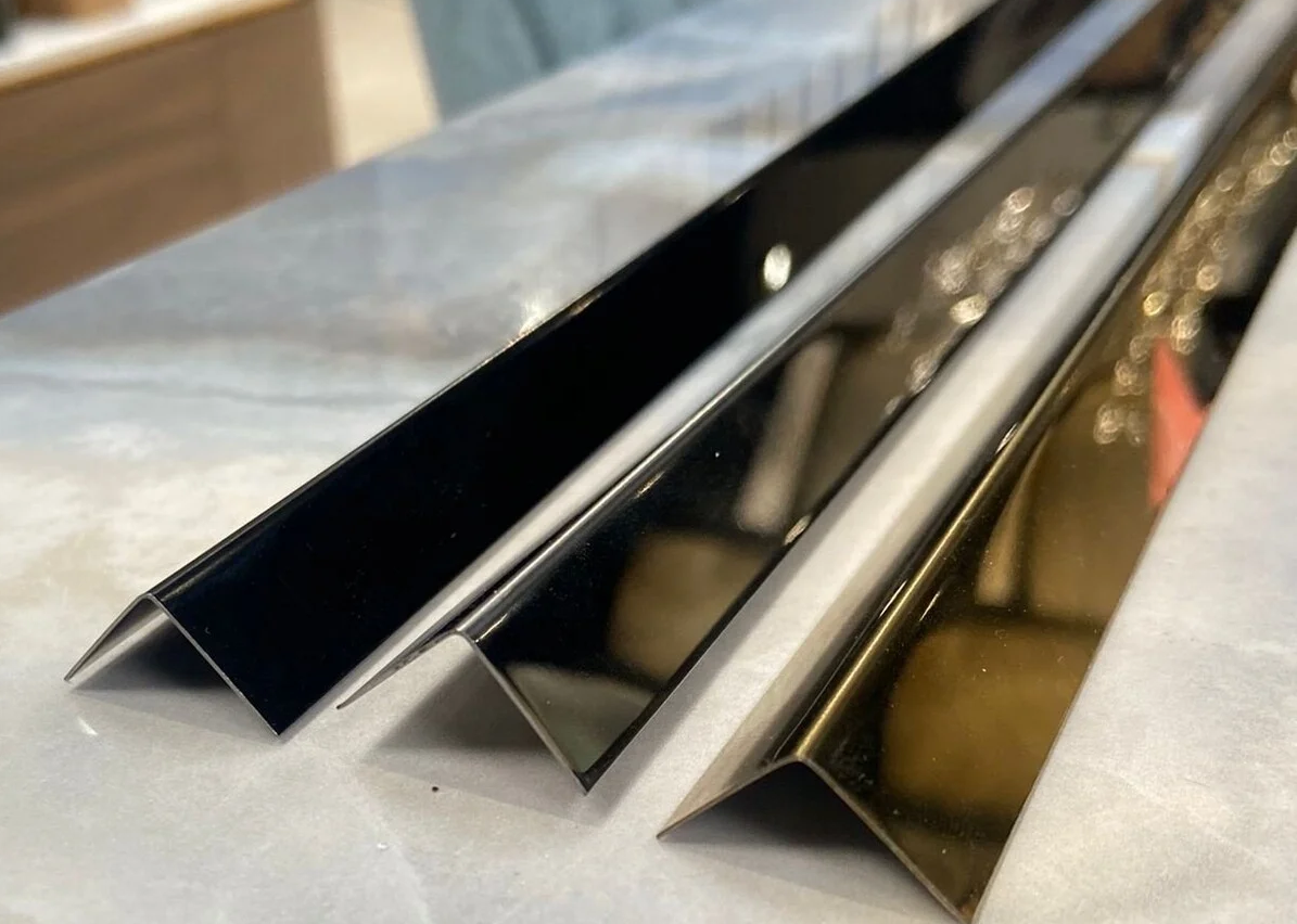 Hoekprofiel PVC Wandpaneel | Goud (280 cm)