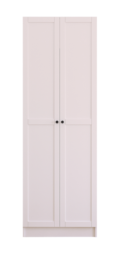 AURA KLEDINGKAST MET 2 DEUREN EN 2 PLANKEN