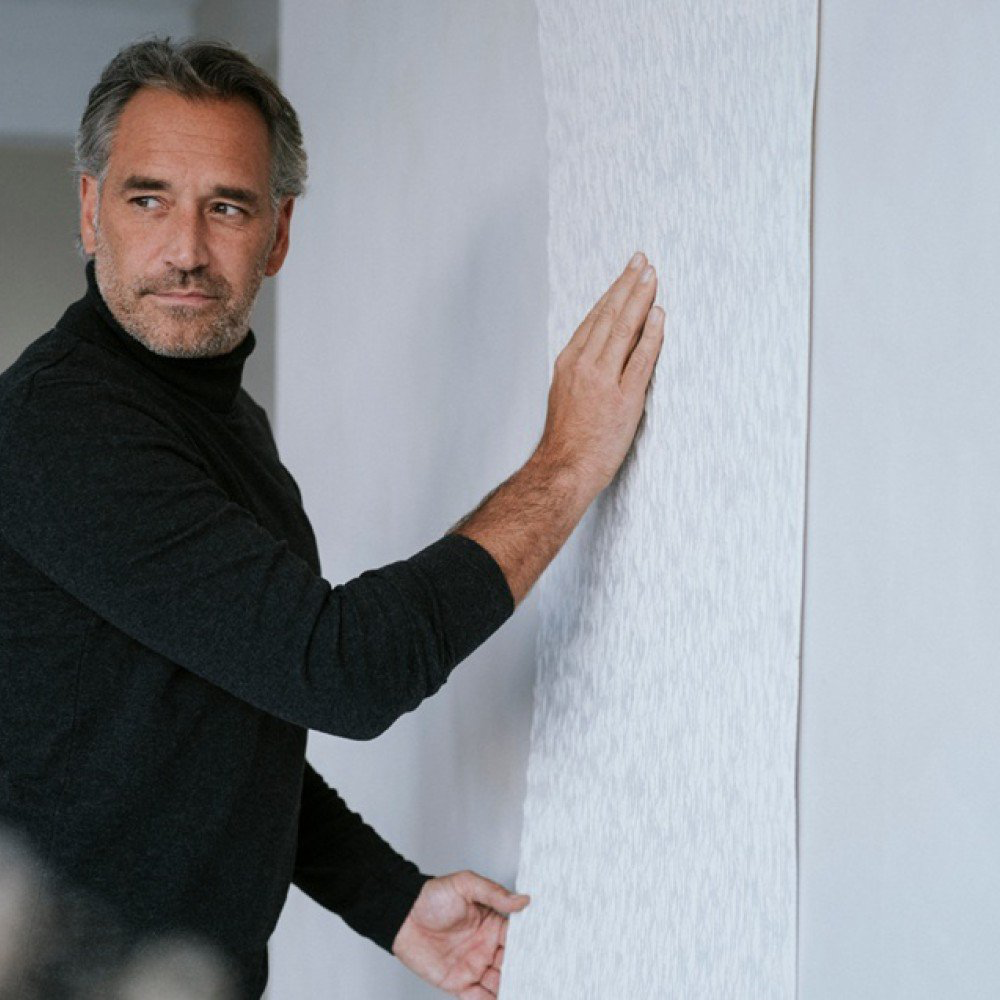 MUOZO - Canyon Ridge OFF-WHITE 280x60 Brandvertragend & Flexibele Wandpanelen