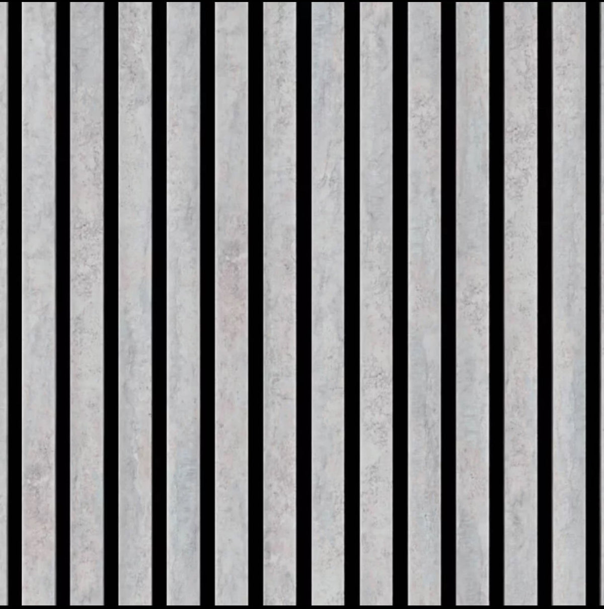 39€ Akoestische wandpaneel licht grijs  (Latten wanden) | 60x270x18 cm | 25 mm latten