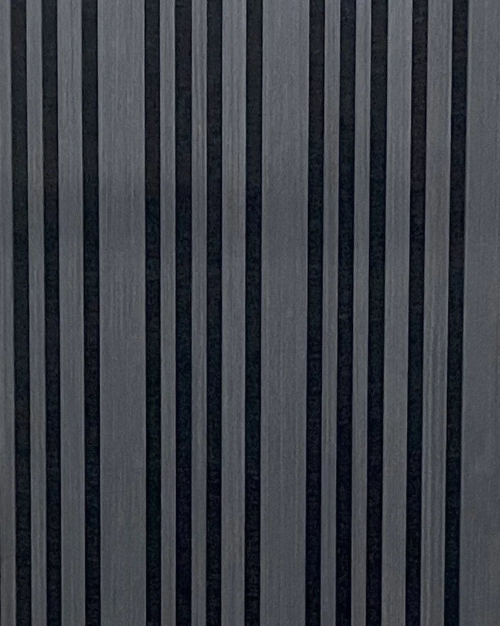 Akoestische wandpaneel | 60×270 cm | black oak | gevarieerde latten
