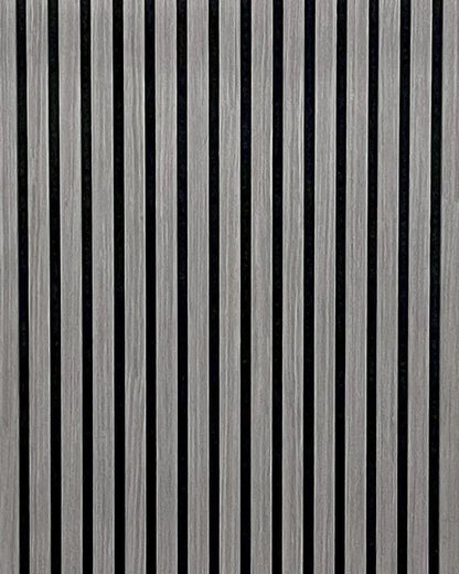 Akoestische wandpaneel | 60×270 cm | grey oak | 27 mm latten
