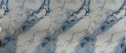 Spc wandpaneel 122x280x0,3 cm Sky Blue-Gold