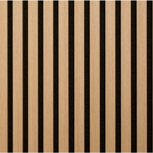 Akoestische Wandpaneel Eiken (Latten wanden) | 60×270×18cm | TEAK 27 mm latten