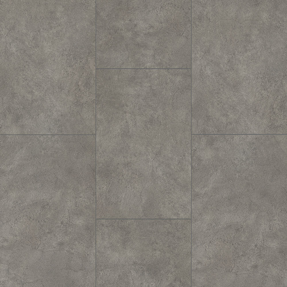 Grey Concrete | Laminate 10 mm | Floorpan Stonex|Tile Laminate|30 year warranty|1 pack covers 2.42m2|scratch resistant|water resistant