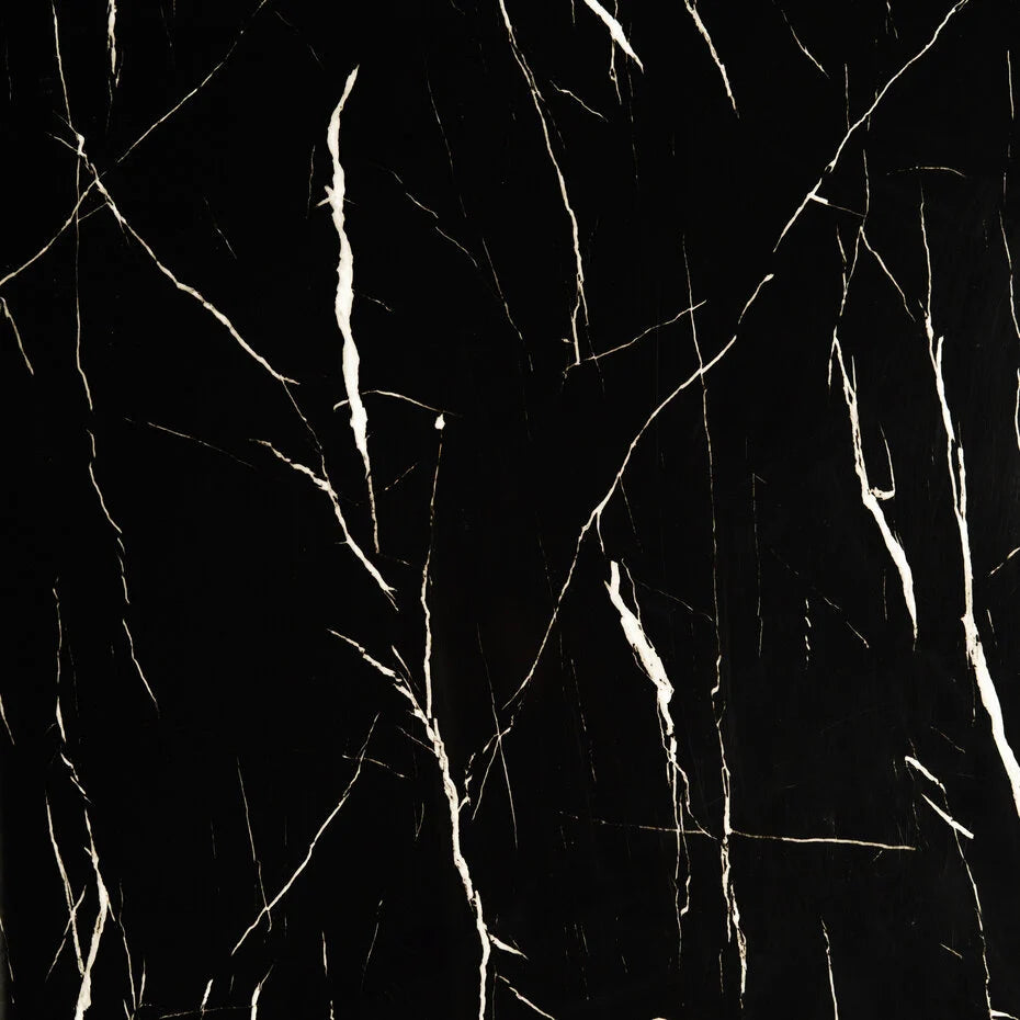 PVC wandpaneel | 120×280 cm | Black Marble Hoogglans