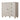 Beyza Country Mini Ladekast – 4 Laden – Wit – 87x43x87 cm
