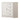 Rabi Rumy S1 Country Mini Ladekast – 4 Laden – Wit – 85x87x43 cm