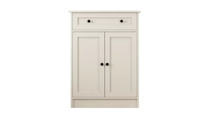 Rumy S1 Country Ladekast – 100 cm Hoog – Wit – MDF Profiel – 100x70x40 cm