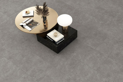 Grey Concrete | Laminate 10 mm | Floorpan Stonex|Tile Laminate|30 year warranty|1 pack covers 2.42m2|scratch resistant|water resistant