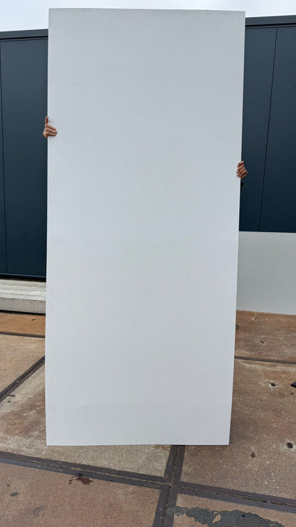 PVC Wandpanelen Beton Lichtgrijs Mat 122x280x0,3 cm