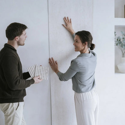 Muozo White Vein Luxe Wall Panels 60x280