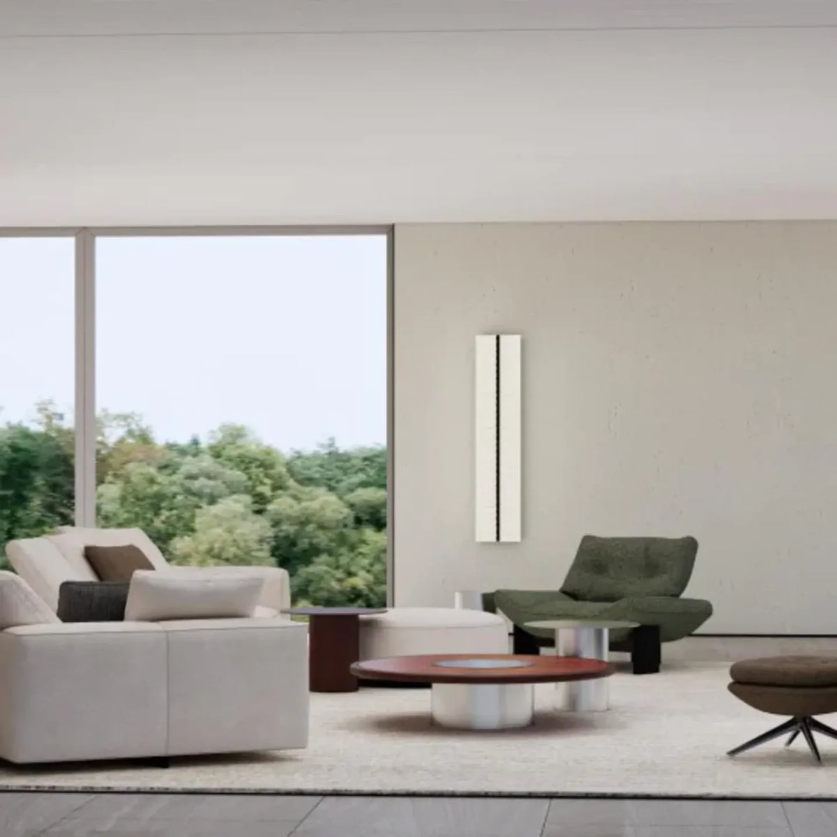 Muozo White Vein Luxe Wall Panels 60x280