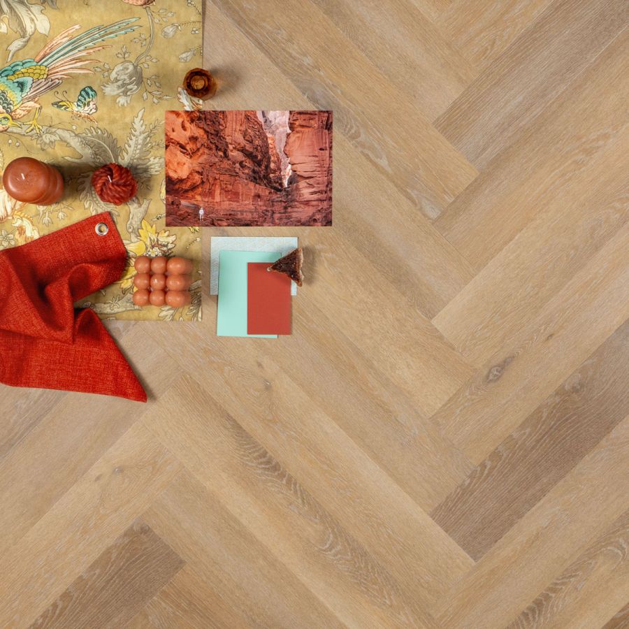 OTIUM Ruby Herringbone/Visgraat PVC klik (SPC rigid)