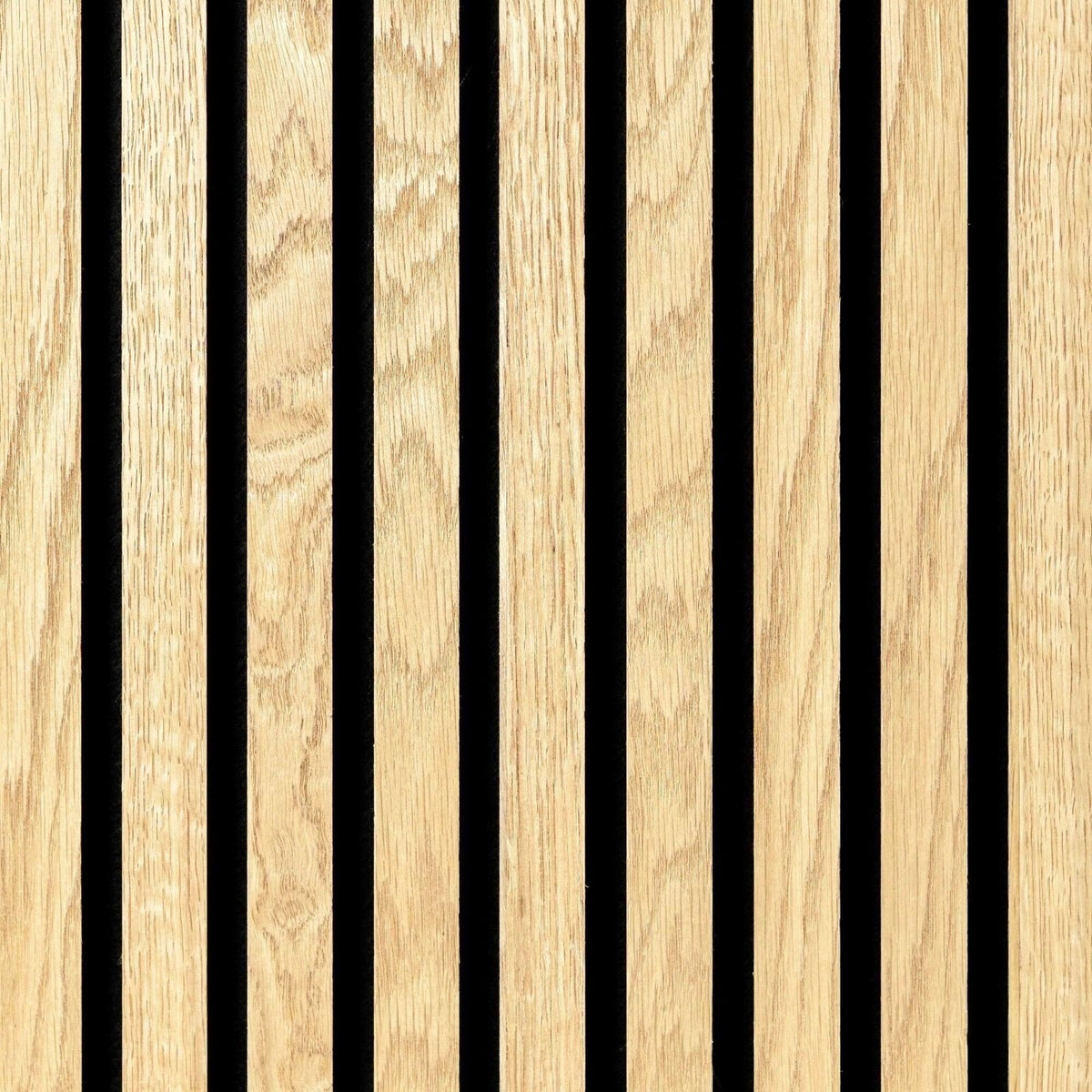 Akoestische Wandpanelen LICHT Eiken Lattenwand Met Vilt 260x60