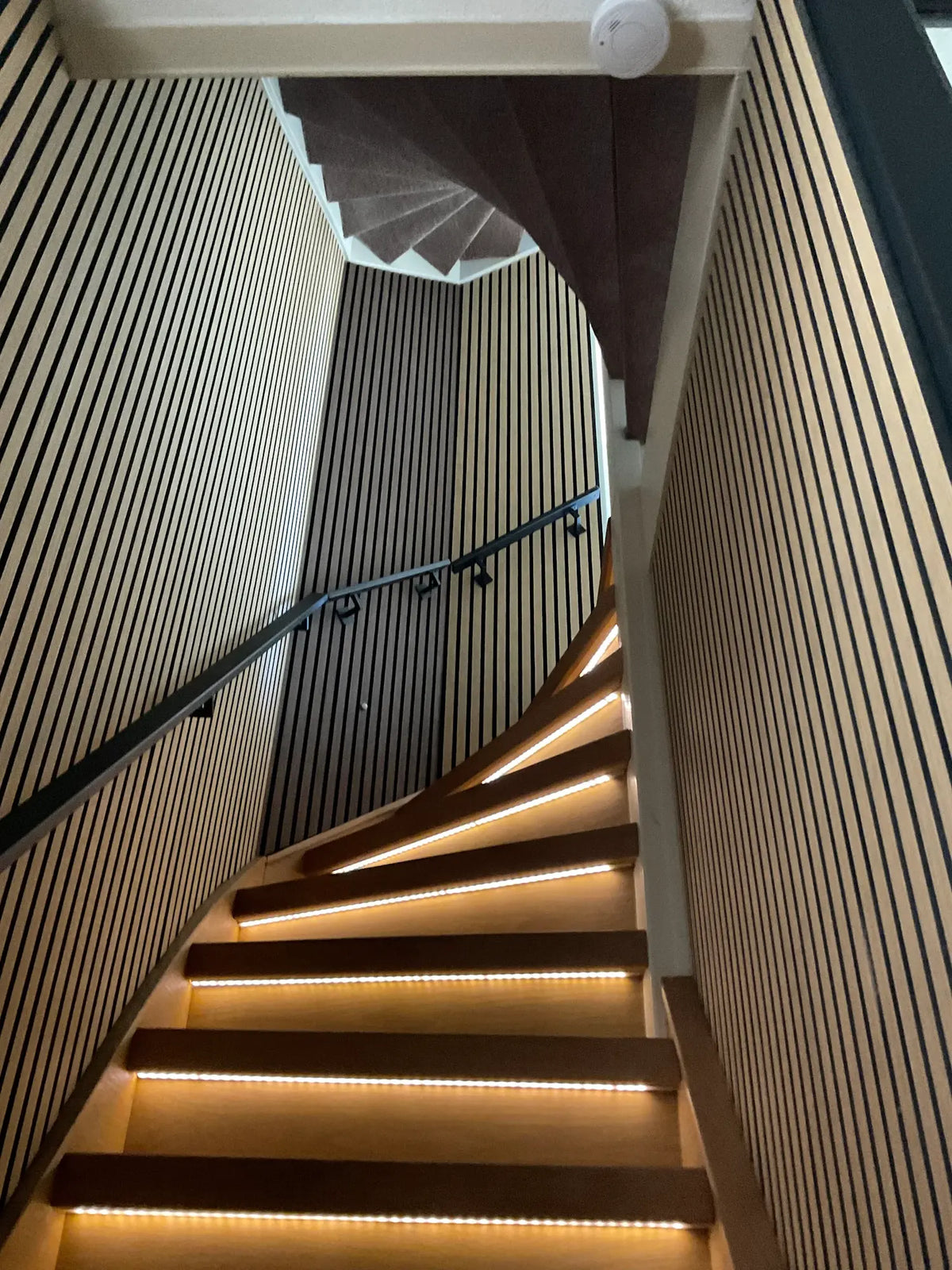 Akoestische Wandpanelen LICHT Eiken Lattenwand Met Vilt 260x60