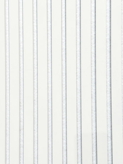 Acoustic Wall Panels White Slat Wall with Felt 260x60