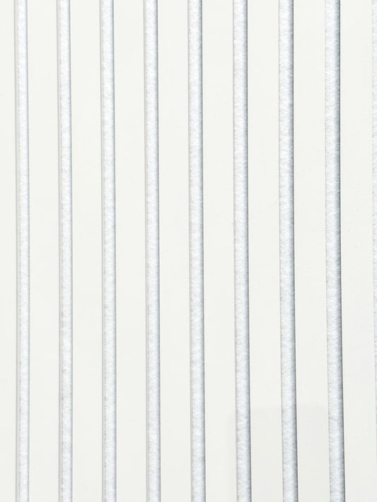 53€ Akoestische Wandpanelen Wit Lattenwand Met Vilt 260x60