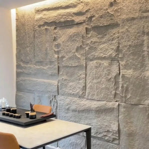 3D Rots wandpaneel | 60x120 cm | Beige/Marfil