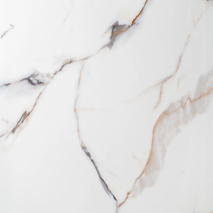 PVC Wandpaneel Calacatta Gold Hoogglans - 120x280x0,3 cm