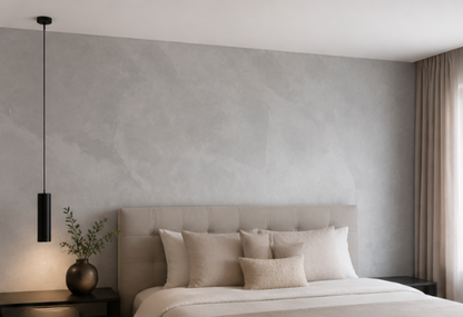 PVC Wall Panel PONERA Light Grey High Gloss - 120x280x0.3 cm