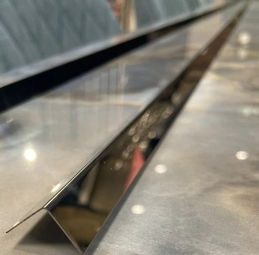Hoekprofiel PVC Wandpaneel | Zilver (280 cm)
