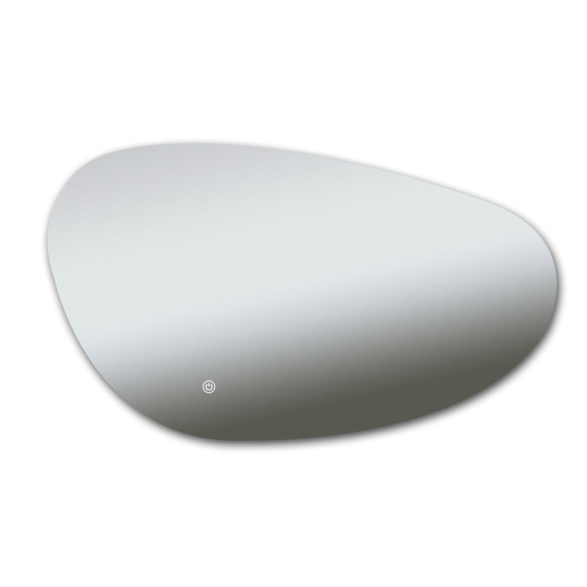NOVA Randloos toiletspiegel / badkamerspiegel met verlichting - 60 cm