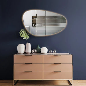 NOVA Randloos toiletspiegel / badkamerspiegel met verlichting - 120 cm