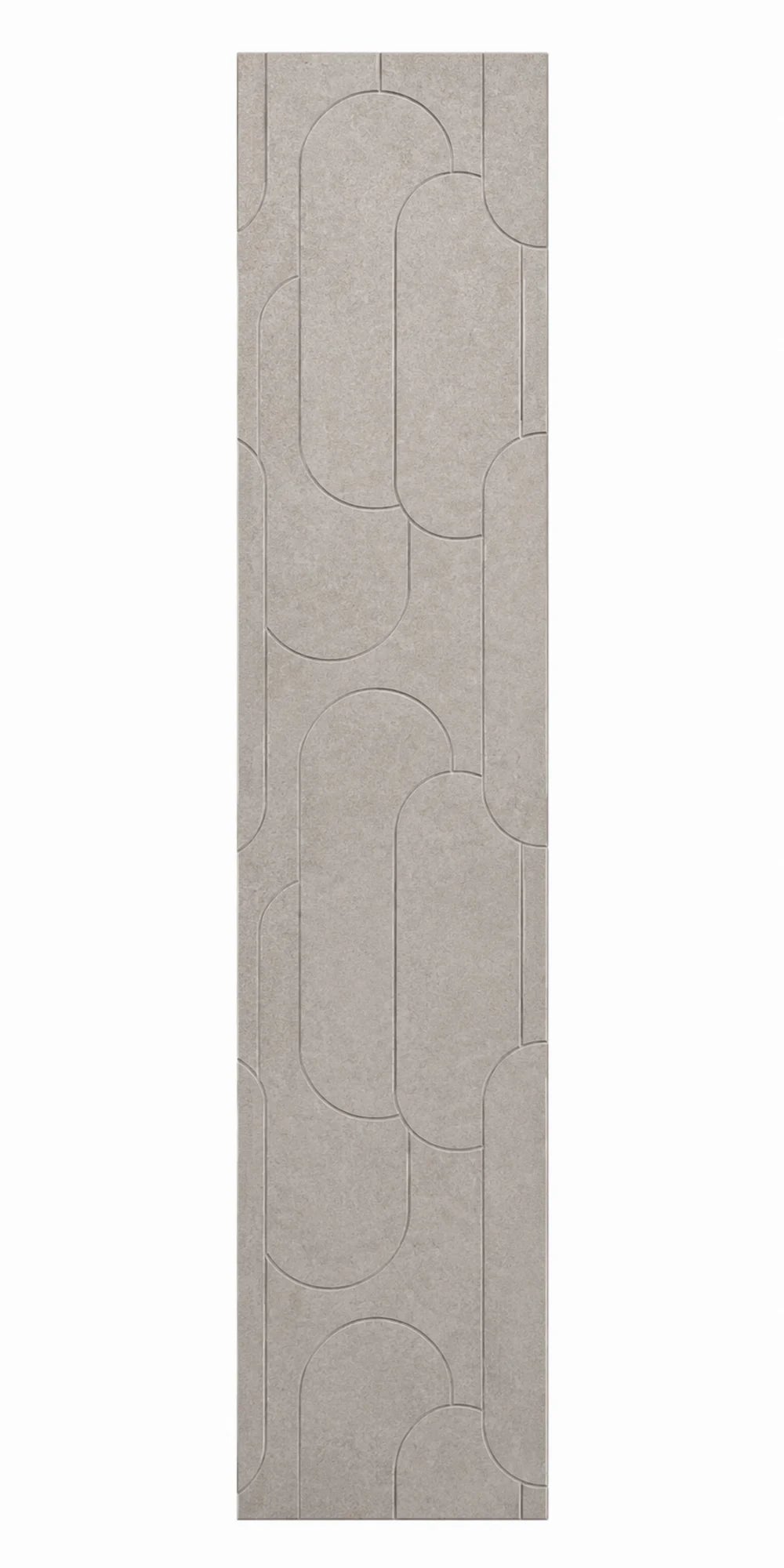 OPPIO Viltpaneel BEIGE - CAPSULE - 280x52 cm - Brandvertragend & Geluiddempend