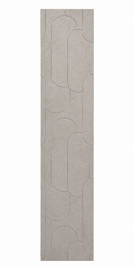 OPPIO Viltpaneel BEIGE - CAPSULE - 280x52 cm - Brandvertragend & Geluiddempend