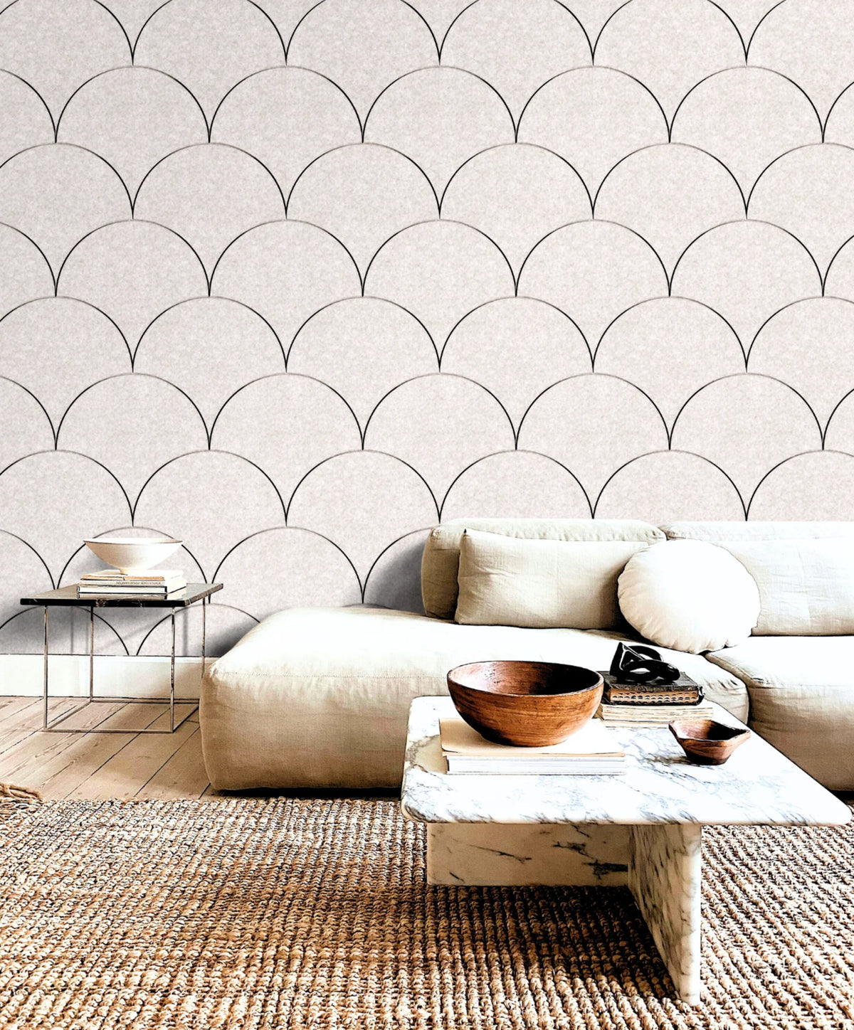 OPPIO Viltpaneel Beige - SCHRUB - 280x56 cm - Brandvertragend & Geluiddempend
