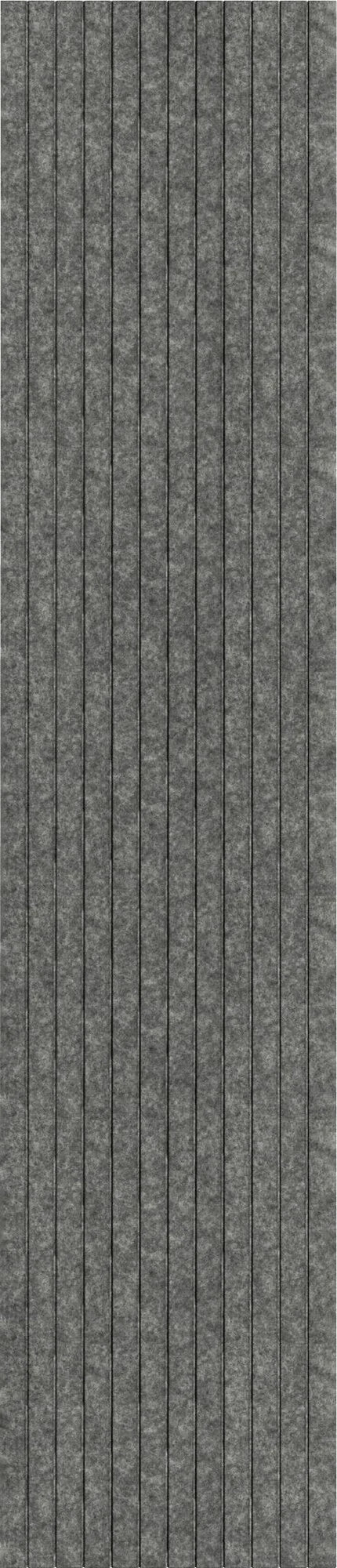 OPPIO Viltpaneel Grijs - JAPANDI - 280x60 cm - Brandvertragend & Geluiddempend