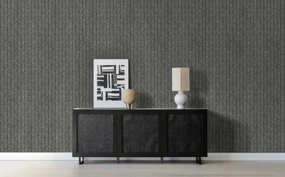 OPPIO Viltpaneel Grijs - JAPANDI - 280x60 cm - Brandvertragend & Geluiddempend