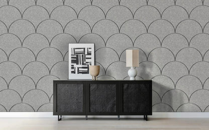 OPPIO Viltpaneel Licht Grijs - SCHRUB - 280x56 cm - Brandvertragend & Geluiddempend