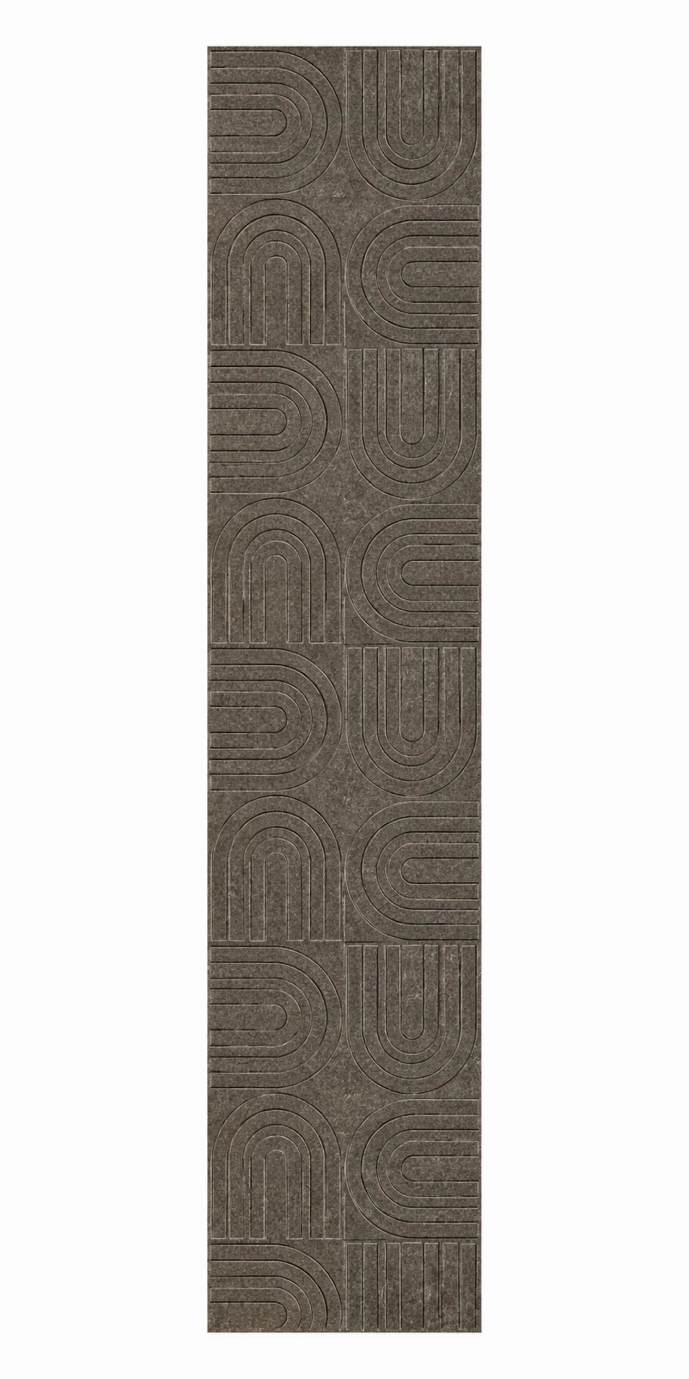 OPPIO Viltpaneel Olive Truffle - BOGEN- 280x52 cm - Brandvertragend & Geluiddempend
