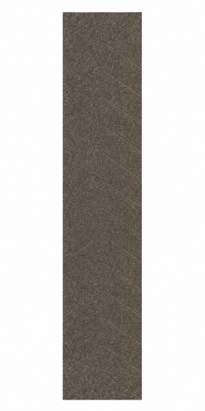 OPPIO Viltpaneel Olive Truffle - HONGAARSE PUNT - 280x52 cm - Brandvertragend & Geluiddempend