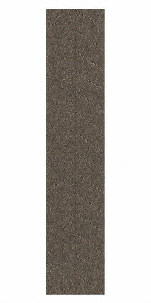 OPPIO Viltpaneel Olive Truffle - HONGAARSE PUNT - 280x52 cm - Brandvertragend & Geluiddempend