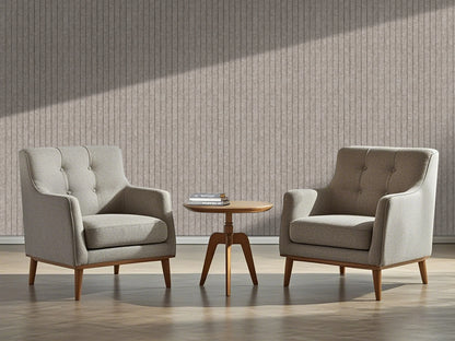 OPPIO Viltpaneel TAUPE - JAPANDI - 280x60 cm - Brandvertragend & Geluiddempend