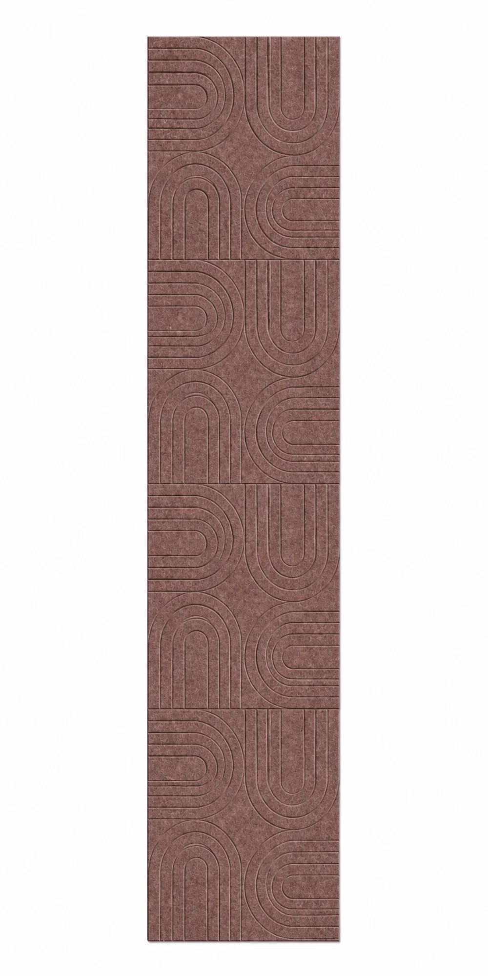 OPPIO Viltpaneel TERRA - BOGEN - 280x52 cm - Brandvertragend & Geluiddempend