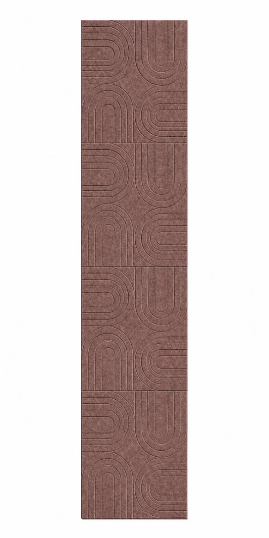 OPPIO Viltpaneel TERRA - BOGEN - 280x52 cm - Brandvertragend & Geluiddempend