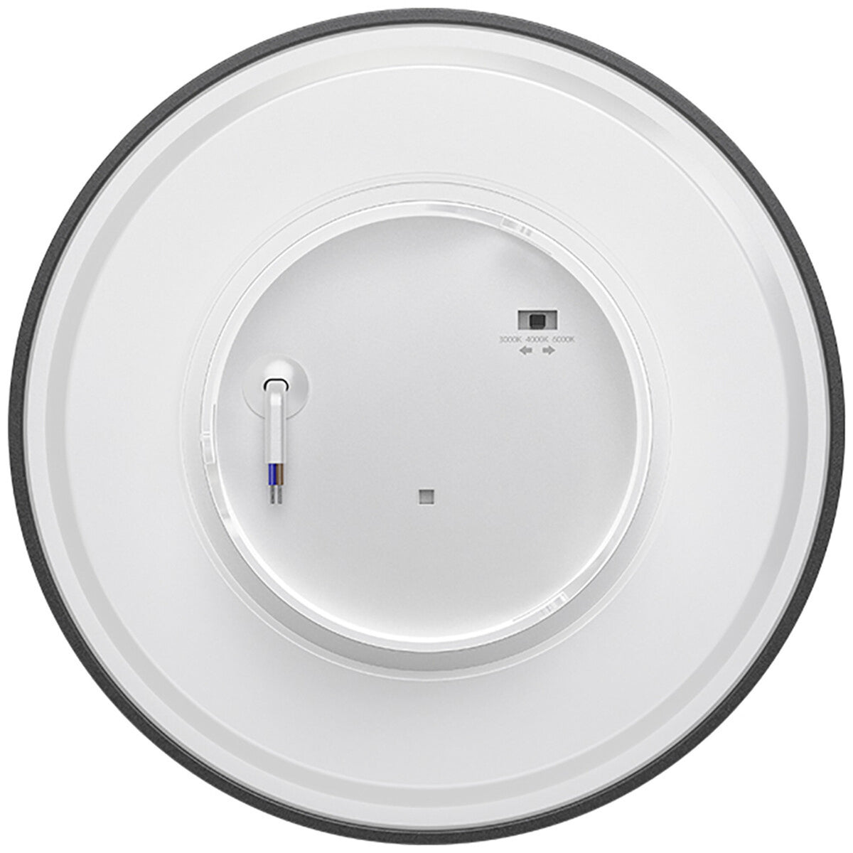 OPPIO Plinto - Zwart - Rond - LED Wandlamp - Voor Buiten en Binnen