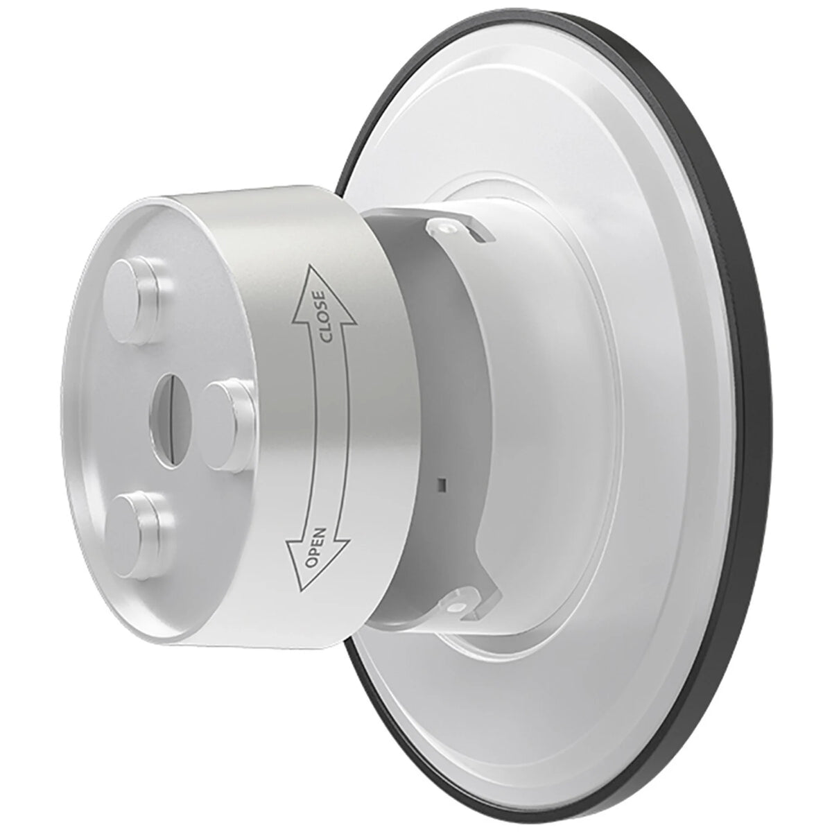 OPPIO Plinto - Zwart - Rond - LED Wandlamp - Voor Buiten en Binnen