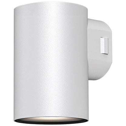 OPPIO Round - Down -Wit - Rond - LED Wandlamp - Voor Buiten en Binnen