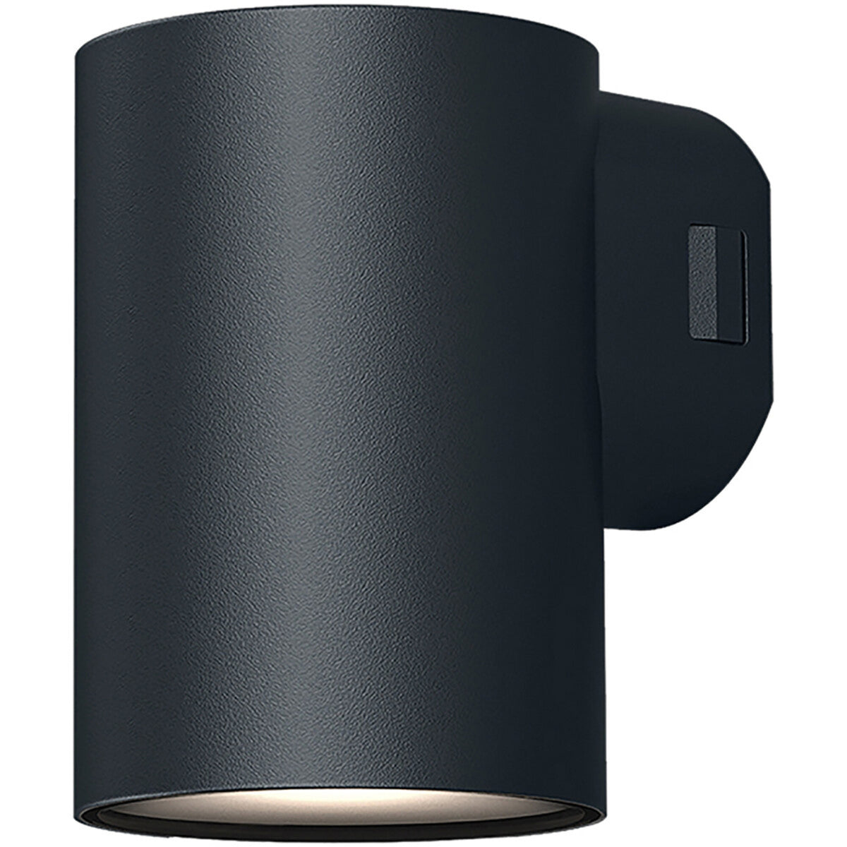 OPPIO Round - Down -Zwart - Rond - LED Wandlamp - Voor Buiten en Binnen