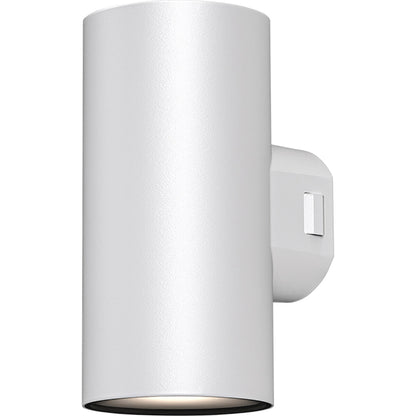 Oppio Round - Up & Down - Wit - Rond - LED Wandlamp - Voor Buiten en Binnen