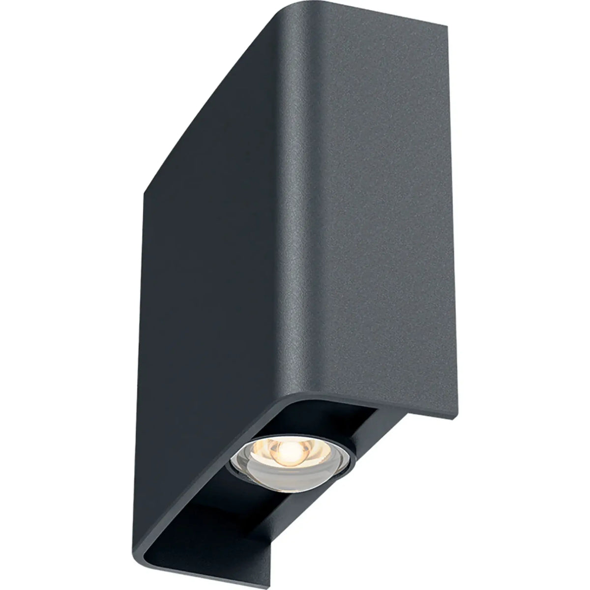 OPPIO SQUARE - Antraciet - Up & Down - LED Wandlamp - Voor Buiten en Binnen
