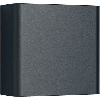 OPPIO SQUARE - Antraciet - Up & Down - LED Wandlamp - Voor Buiten en Binnen