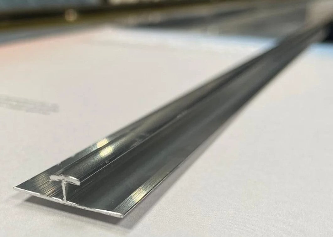 Tussenprofiel PVC Wandpaneel | Zilver (280 cm)