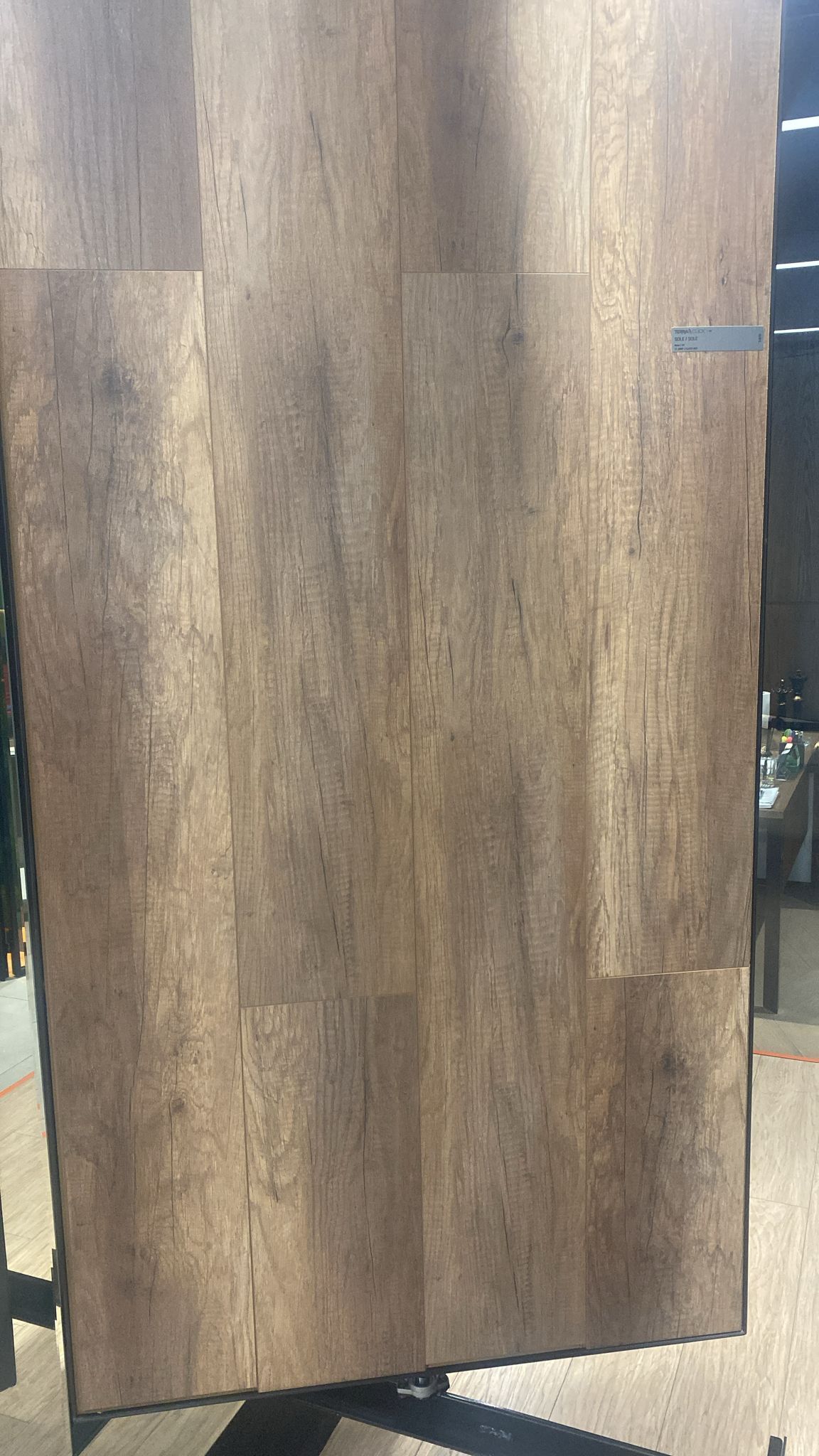 9,90€ de m2|4 zijdig vgroef|kras vrij|8mm top kwaliteit laminaat|krasvrij| 120x19 cm Laminaat SOLE|Premium Eiken Decor